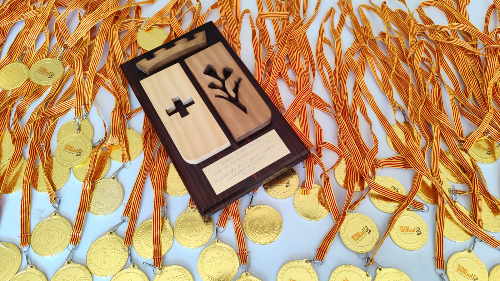 Medallas entregadas en el Campus de verano 2025
